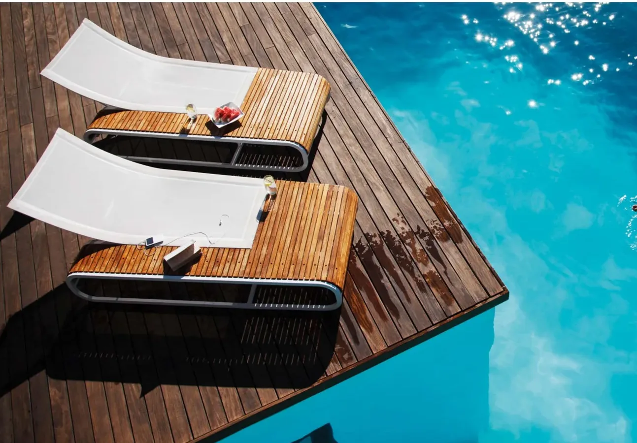 Resort pool complex